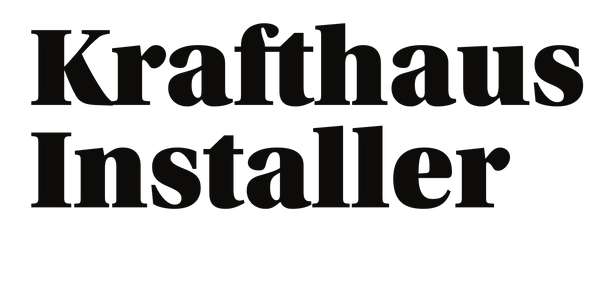 krafthaus installer