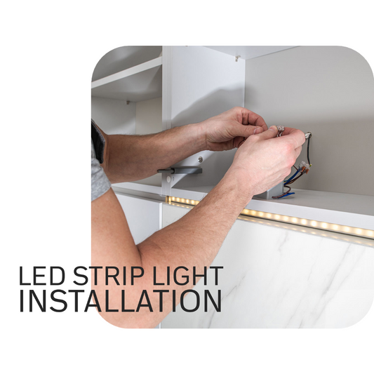 LED strip light Installation